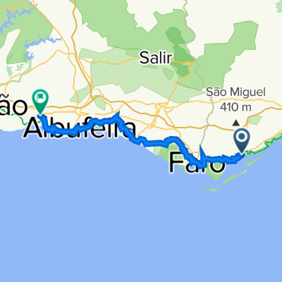 Quelfes, Olhão nach N 269-1, Alcantarilha