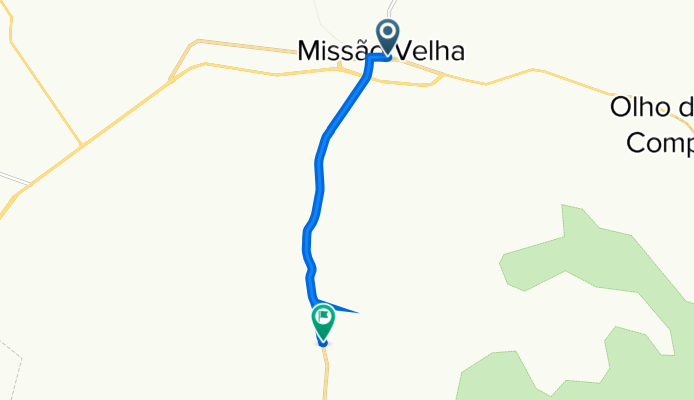 Rua São José, Missão Velha a CE153, Missão Velha