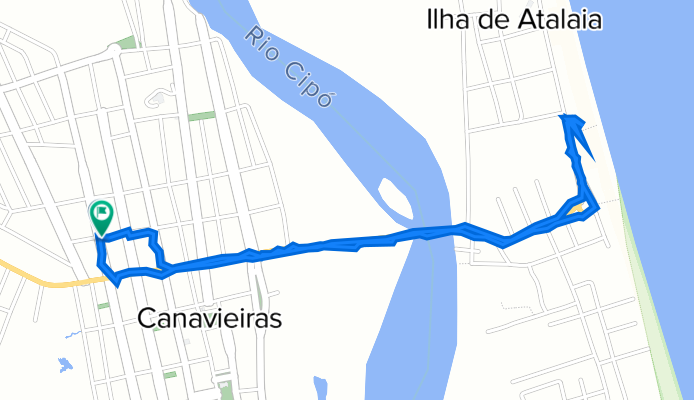 Rua Augusto Severo, 692–780, Canavieiras a Rua Augusto Severo, 780, Canavieiras