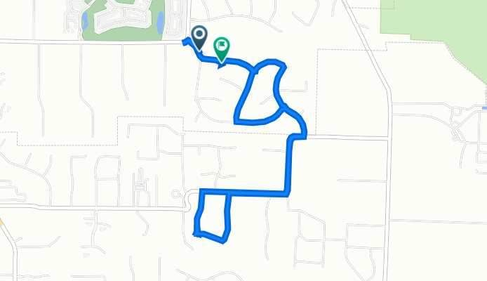 1661 Ashcroft Dr, Fairview to 1680 Ashcroft Dr, Fairview