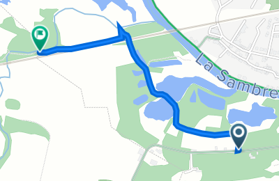 Route in der Bikemap App öffnen