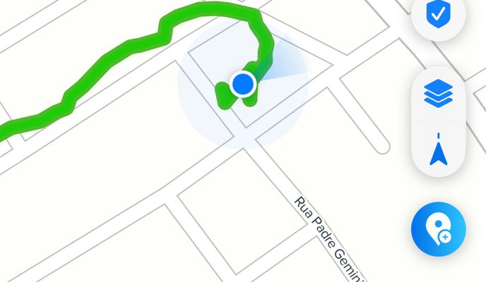 Photo 2 of the Bikemap route "Recovered Route"