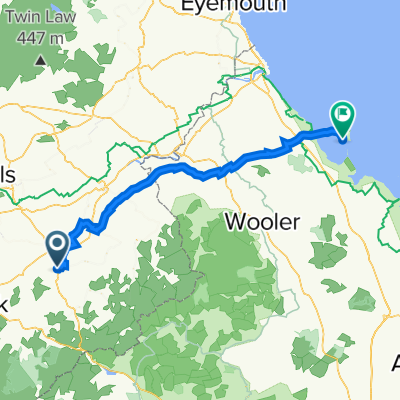 Jedburgh to Holy Island