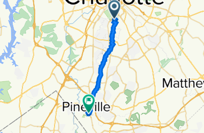 Route in der Bikemap App öffnen