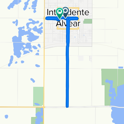 Avenida San Martín, Intendente Alvear a General Lavalle, Intendente Alvear