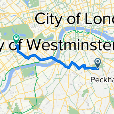 Andoversford Court, Bibury Close, London to Holy Trinity Church House, Brompton Road, London