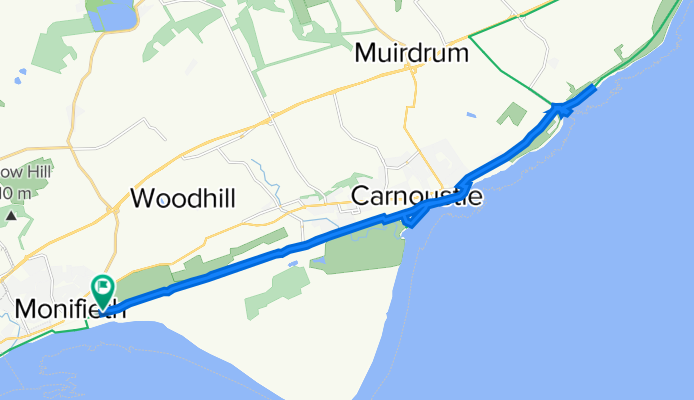 Monifieth and Sidlaw Ward, Dundee to Monifieth and Sidlaw Ward, Dundee