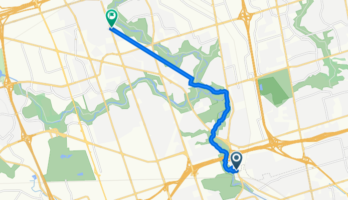 Weston Road 2530, Toronto to Rowntree Road 520, Toronto