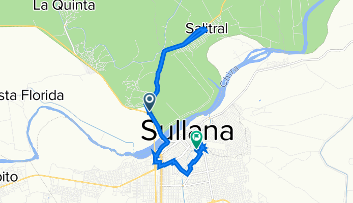 Carretera Sullana - El Alamor, Sullana a Calle 2, Sullana