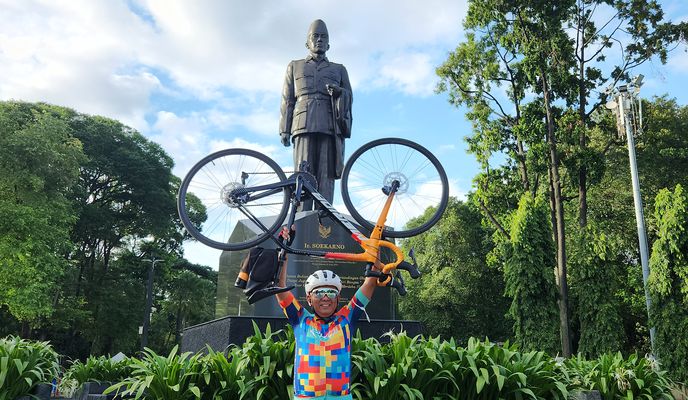 Photo 1 de l’itinéraire Bikemap « RT 01, Tanah Abang to Jalan Stadion Senayan, Kecamatan Tanah Abang » Photo 1 de l’itinéraire Bikemap « RT 01, Tanah Abang to Jalan Stadion Senayan, Kecamatan Tanah Abang »