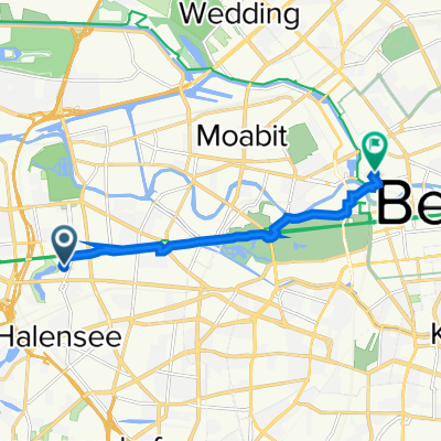 Steifensandstraße 3, Berlin to Hufelandweg, Berlin