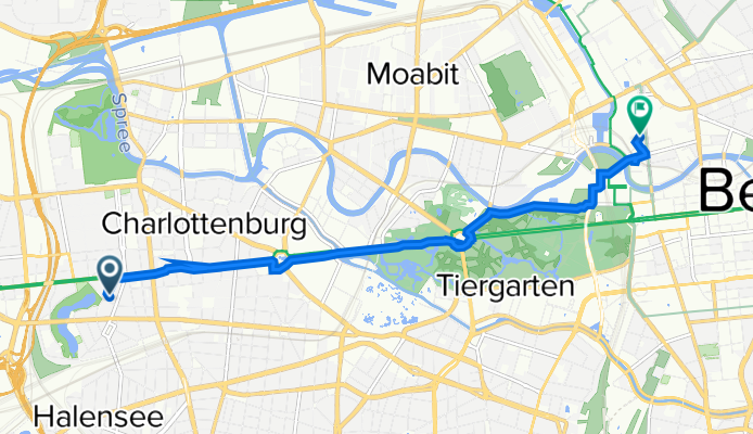 Steifensandstraße 3, Berlin to Hufelandweg, Berlin