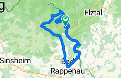 Route in der Bikemap App öffnen