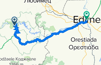 Route in der Bikemap App öffnen
