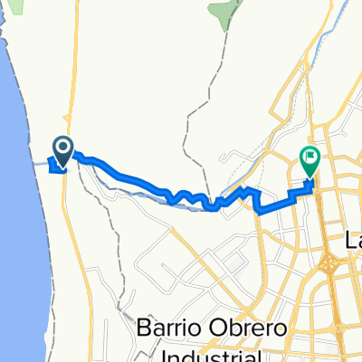 De Avenida 22 De Enero Mz 69 Lt11, Callao a Barcelona, Los Olivos