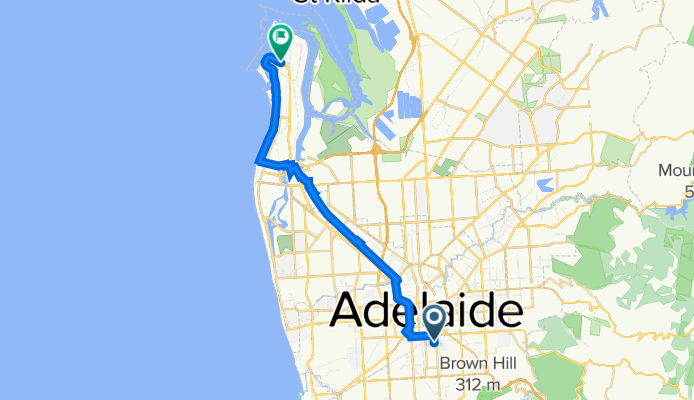 Unley to Outer Harbour