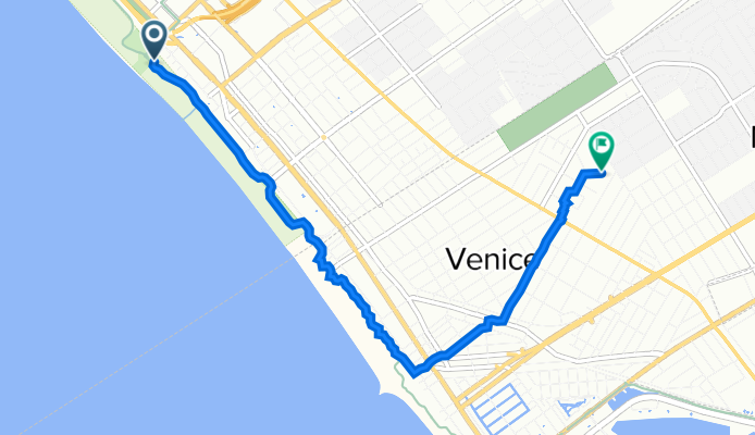 Marvin Braude Bike Path, Santa Monica to 1446 Elkgrove Cir, Los Angeles