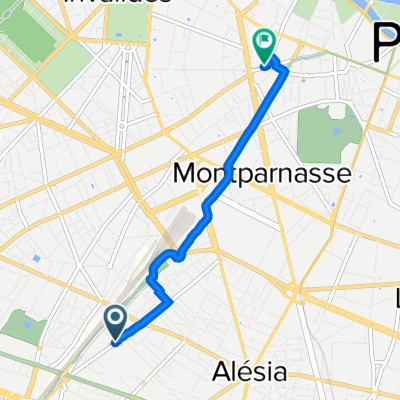 5–15 Rue Maurice Rouvier, Paris à 80 Rue des Saints-Pères, Paris