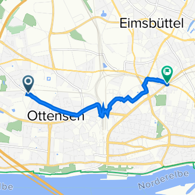Friedensallee 271, Hamburg to Wohlers Allee 78, Hamburg