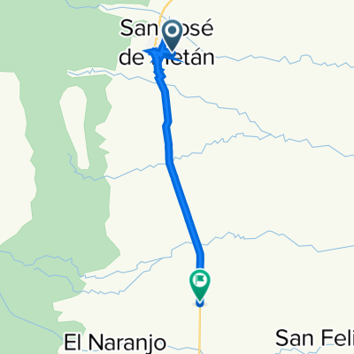 De Pueyrredón Este 585, Metán a Ruta Nacional 9