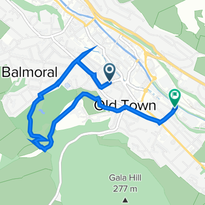 12 St John St, Galashiels do Greenbank Mill House, Huddersfield St, Galashiels