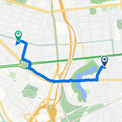 Steifensandstraße 3, Berlin to Platanenallee 16A, Berlin