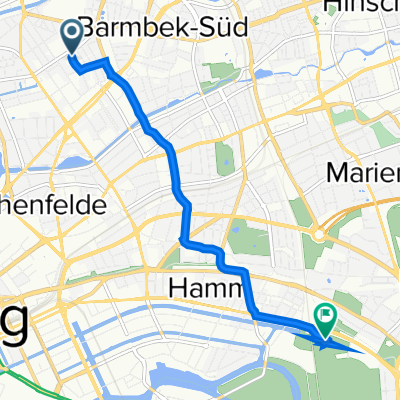 Bartholomäusstraße 98, Hamburg nach Hamburg-Mitte, Hamburg