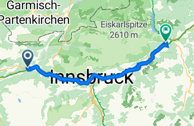 Route in der Bikemap App öffnen