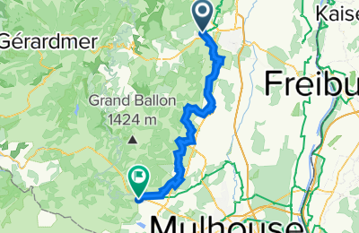 Route in der Bikemap App öffnen