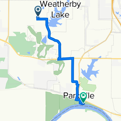 7603 N Caldwell Ave, Kansas City to Parkville