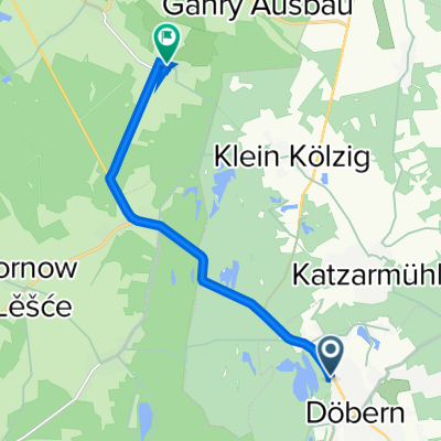 Forster Straße 65, Döbern nach Schulstraße 7, Wiesengrund