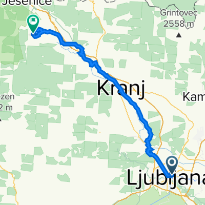 01. nap Ljubljana - Bled