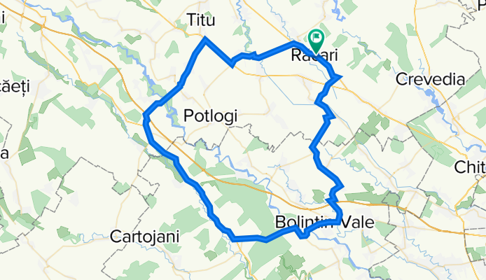 Traseu Răcari.