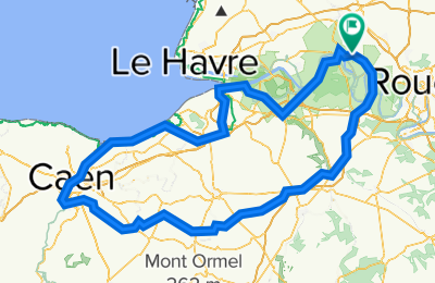 Route in der Bikemap App öffnen