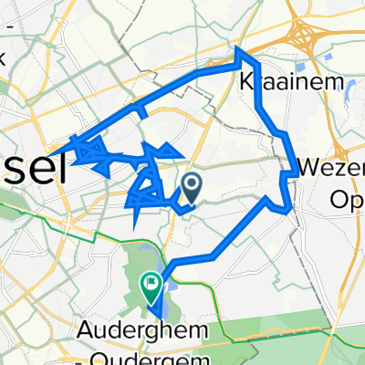 Chaussée de Stockel 57, Woluwe-Saint-Lambert/Sint-Lambrechts-Woluwe à Clos Albert Crommelynck 39, Auderghem/Oudergem