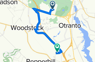 Route in der Bikemap App öffnen