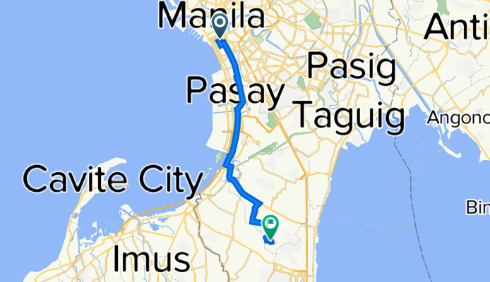 Ermita, Manila to Winner's Circle, Parañaque