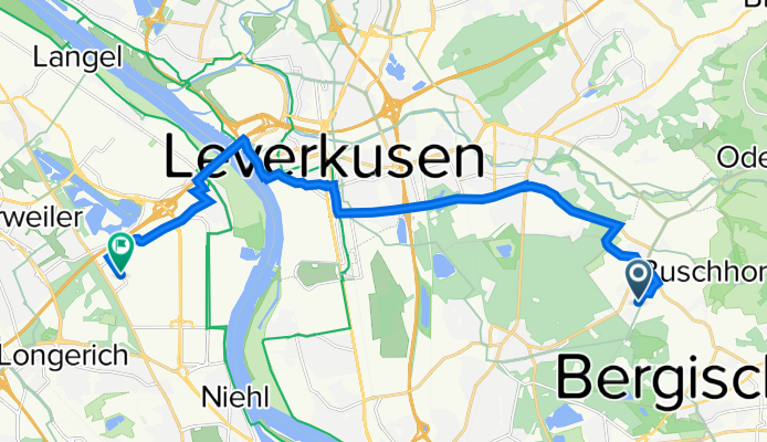 Am Katterbach 21, Bergisch Gladbach nach Scarletallee 6, Köln