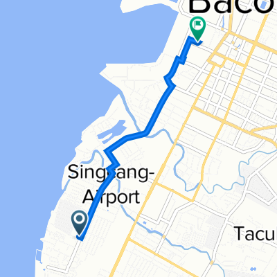 J. R. Torres Avenue 243, Bacolod to MWCV+HH9, Bacolod