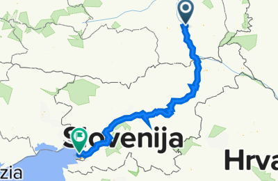 Route in der Bikemap App öffnen