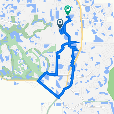 Early Frost Circle 13442, Orlando to Hidden Forest Circle 13508, Orlando
