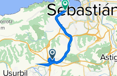 Route in der Bikemap App öffnen