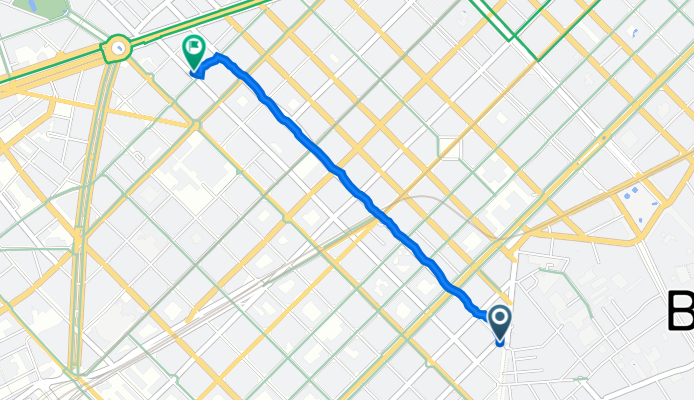 Carrer de Casanova, 1, Barcelona a Carrer de Villarroel, 210, Barcelona