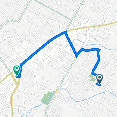 1614–1698 Bridgeway Dr, Austin to 2810 Menchaca Rd, Austin