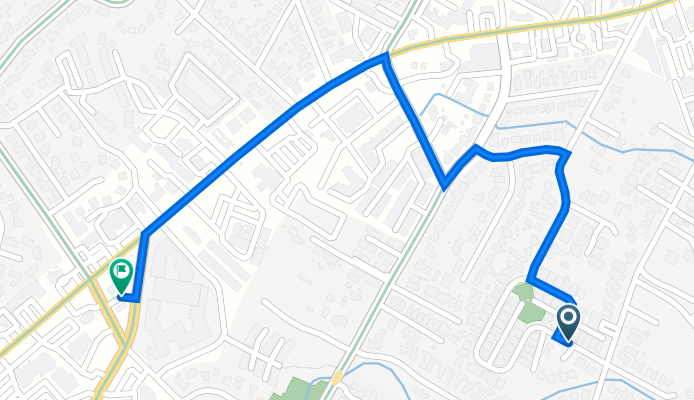 1614–1698 Bridgeway Dr, Austin to 2810 Menchaca Rd, Austin