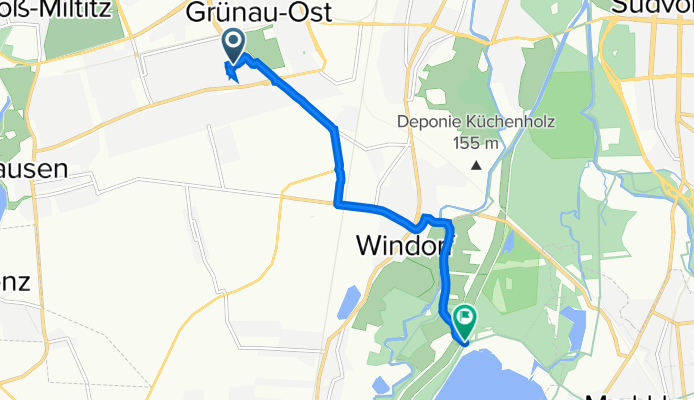 Ringstraße 141, Leipzig to Lauerscher Weg 70, Leipzig