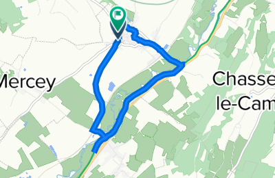 Route in der Bikemap App öffnen