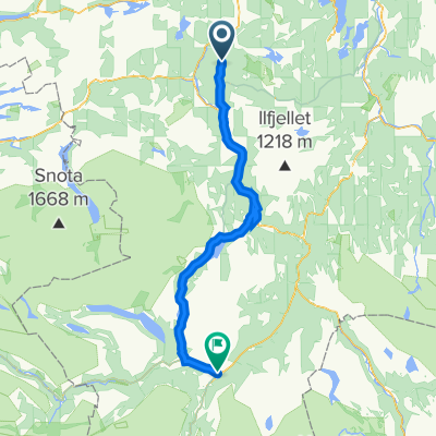 Løkkenbakkan 1–5, Løkken Verk to Inge Krokanns veg 2, Oppdal