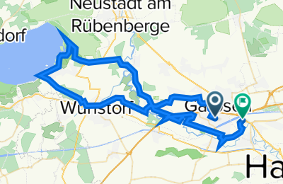 Route in der Bikemap App öffnen