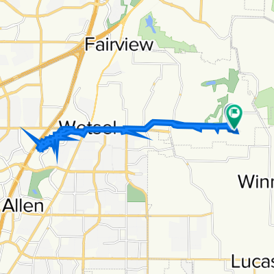 1671 Ashcroft Dr, Fairview to 1680 Ashcroft Dr, Fairview